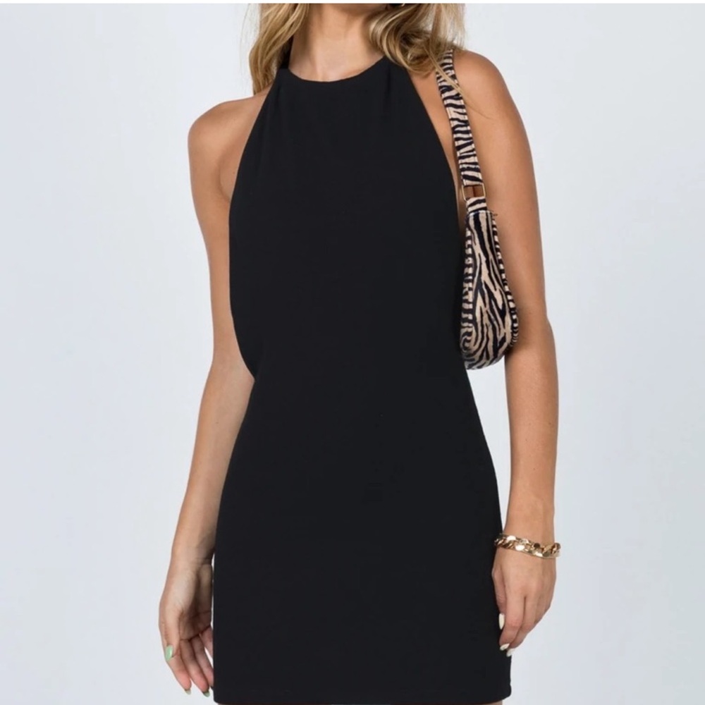 Princess Polly Ray Mini Dress Black